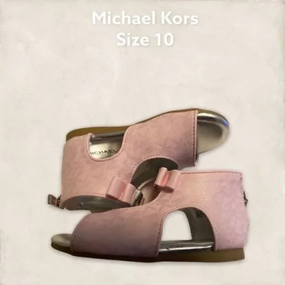 Toddler baby Girl’s Michael Kors sandals - Picture 4 of 5